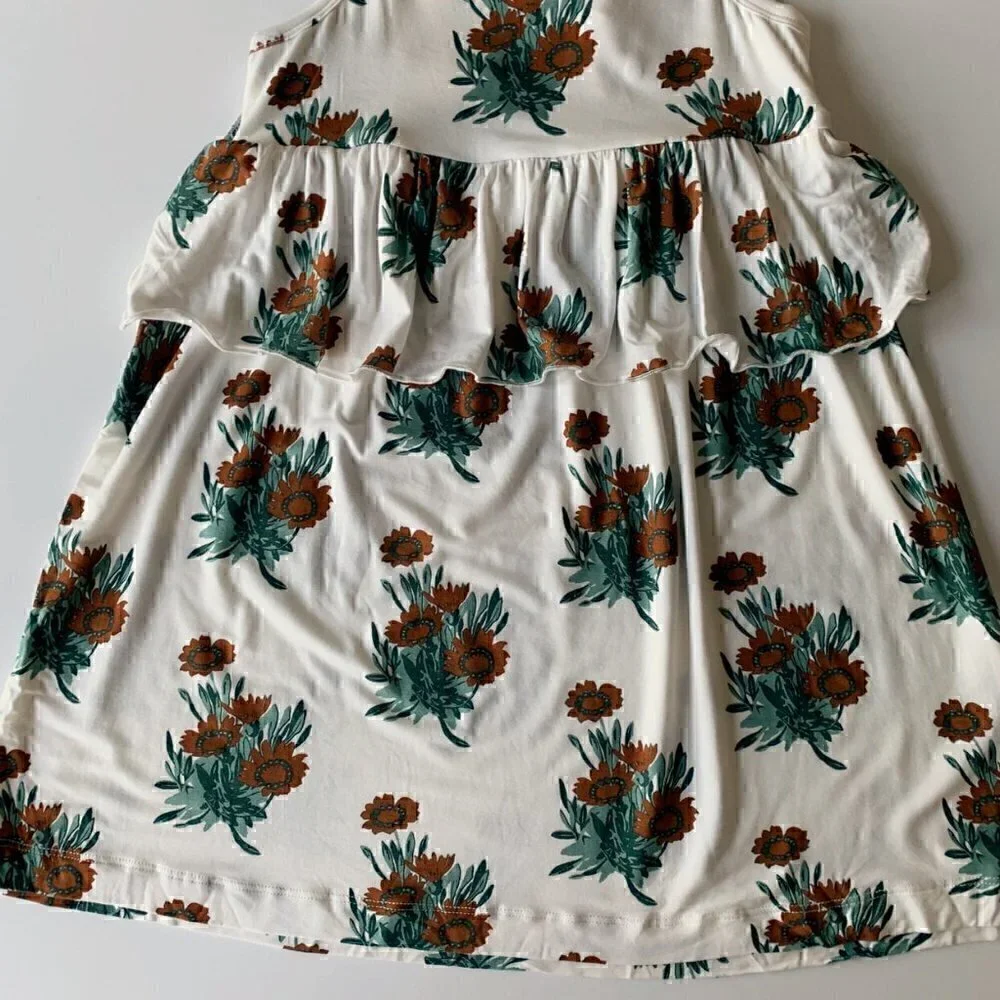 Kate Quinn Pecan Calendula Bamboo Dress 5T